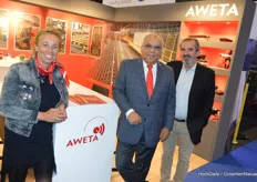 Elise Bas, Jose Gomez and Frédéric Brodut of Aweta. They're moving. From the beginning of August, Aweta will be located at the new Business Park Boezem Oost Business Park at Pijnacker 